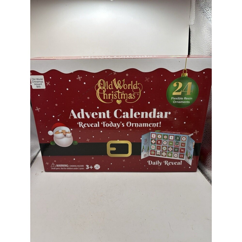 Old World Christmas Ornaments Advent Calendar 24 Total Ornaments New In Box